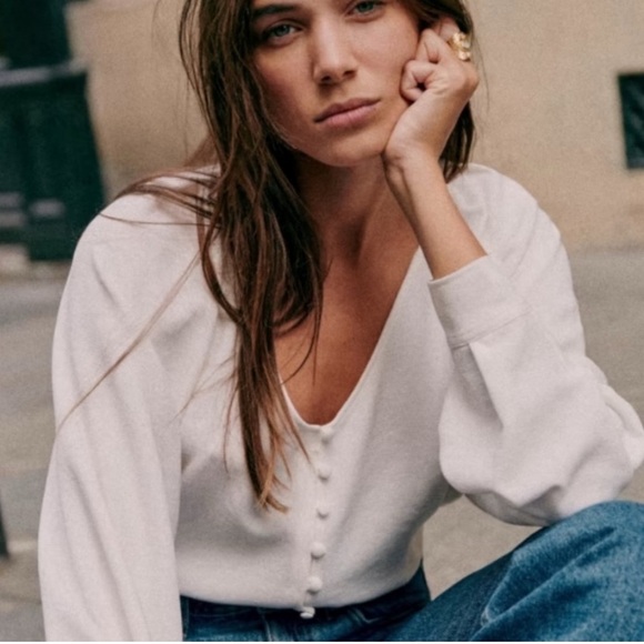 Sezane Erica Blouse - Picture 1 of 9